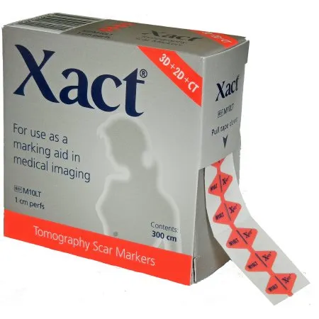 Solstice - Xact - M10LT - Mammography Tomosynthesis Scar Marker Xact Plastic with 1 cm Perforations