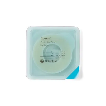 Coloplast - 12047 - Brava Thick Skin Barrier Ring Brava Thick Moldable  Standard Wear Adhesive without Tape Without Flange Universal System Polymer 1 1/8 to 1 3/8 Inch Opening 1 1/4 W Inch X 4.2 H mm