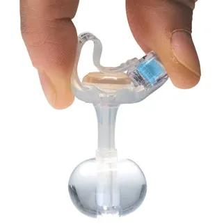 Applied Medical Technology - MiniONE - M1-5-1430-I - Applied Medical Technologies  Low Profile Balloon Button Gastrostomy Tube  14 Fr. 3.0 cm Tube Silicone Sterile