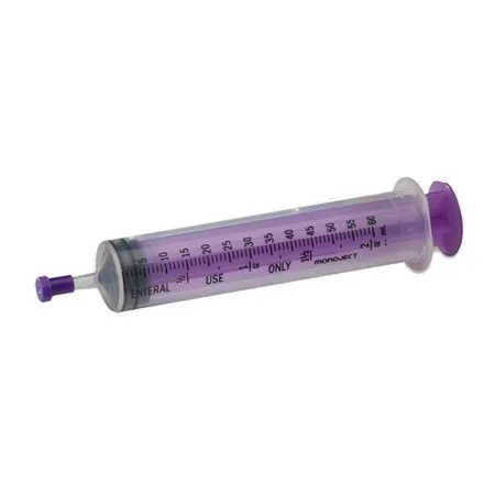 Cardinal - Monoject - 460SE -  Enteral / Oral Syringe  60 mL Enfit Tip Without Safety