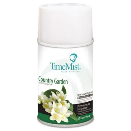 TimeMist - TMS-1042786EA - Premium Metered Air Freshener Refill, Country Garden, 6.6 Oz Aerosol Spray