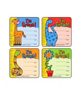Medibadge - Kids Love Stickers - M2200P - Kids Love Stickers 90 Per Pack I ve Grown - Cute Animals Assorted Medical Sticker 2-1/2 Inch