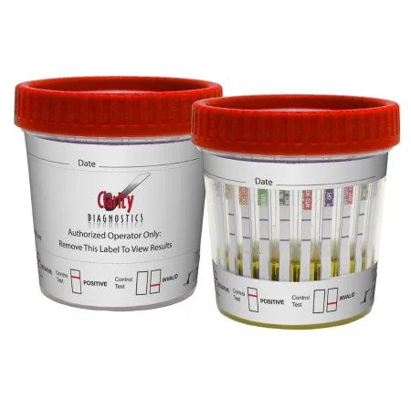 Clarity Diagnostics - From: CD-CDOA-4104 To: CD-CDOA-7125 - Test Cup Drug 12 Panel 110Ml