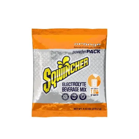 Kent Precision Foods - Sqwincher Powder Pack - 159016004 -  Oral Electrolyte Solution  Orange Flavor 9.53 oz. Electrolyte