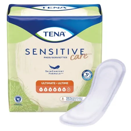Essity Health & Medical Solutions - TENA Intimates Ultimate - 54427 - Essity  Bladder Control Pad  16 Inch Length Heavy Absorbency Dry Fast Core One Size Fits Most