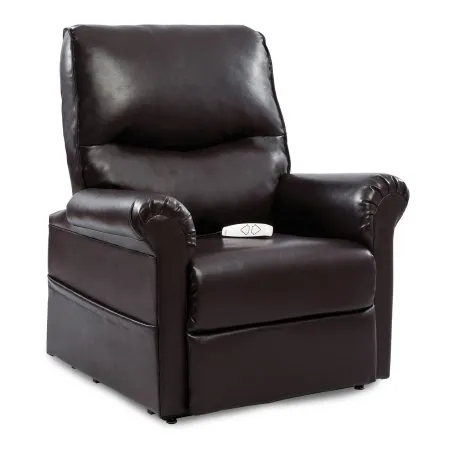 Pride Health Care - Pride - LC105-LNC-A-O-A - 3-Position Recliner Pride New Chestnut Micro-Suede Without Casters