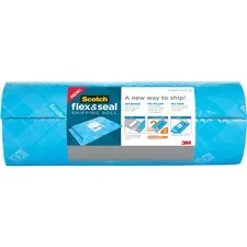 3M Comm - From: MMMFS1520 To: MMMFS1550 - Flex And Seal Shipping Roll, 15" X 20 Ft, Blue/Gray