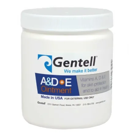 Gentell - Gentell A&D+E - GEN-23460 - A & D Ointment Gentell A&D+E 16 oz. Jar Medicinal Scent Ointment