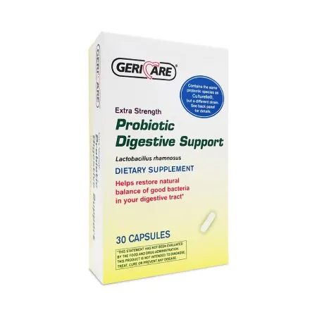 Geri-Care - 868-03-GCP - Probiotic Dietary Supplement Geri-Care 30 per Box Capsule
