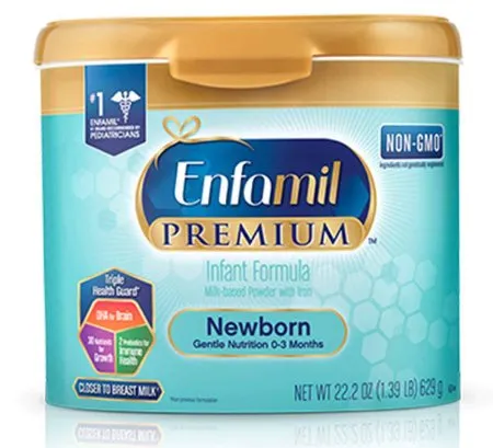 Mead Johnson - Enfamil Premium - 161003 - Infant Formula Enfamil Premium 22.2 oz. Carton Powder