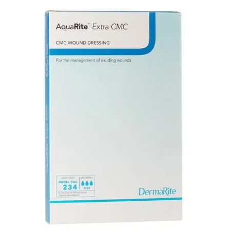 DermaRite  - AquaRite Extra CMC - 40318 - Industries  Cellulose Dressing  3/4 X 18 Inch Rope