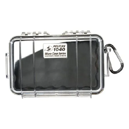 Thomas Transport Packs / EMS - Pelican 1040 - 1040-BLACK - Micro Hard Case Pelican 1040 Black Polycarbonate 6.50 X 3.87 X 1.75 Inch
