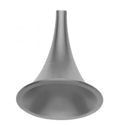V. Mueller - AU5238-7 - Ear Speculum Tip Oval, Oblique End Stainless Steel 8 Mm Reusable