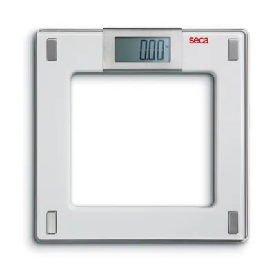 Seca - 8071300009 - Digital flat scale with glass base for individual patient use