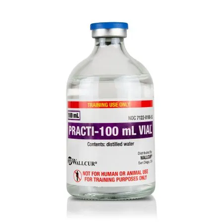 Wallcur - Practi-100 mL Vial - 467PV - PRACTI-100 ML VIAL DS