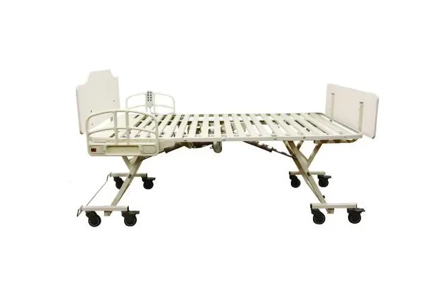 N.O.A. Medical Industries - 1080002BEI - Electric Bed Bariatric 80 to 84 Inch Length Ribbed Steel Deck 7 to 26 Inch Height Range