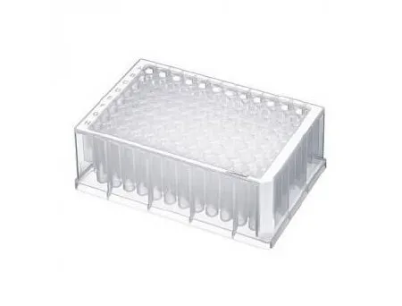 Eppendorf North America - Protein Lobind - 951033308 - 96-Well Microplate Protein Lobind Deepwell 1,000 Μl White Frame / Clear Wells Nonsterile