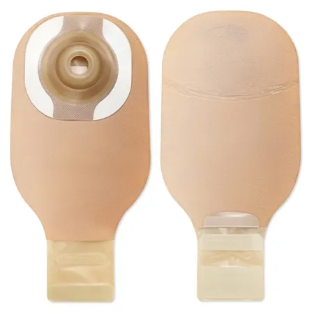 Hollister - Premier - 8960 - Ostomy Pouch Premier One-Piece System 12 Inch Length 3/4 Inch Stoma Drainable Soft Convex  Pre-Cut