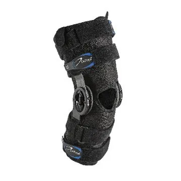 DeRoyal - Warrior II Short - 14023005 - Knee Brace Warrior Ii Short Small 15-1/2 To 18-1/2 Inch Thigh Circumference 13-1/2 Inch Length Left Or Right Knee