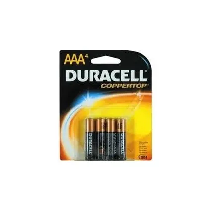 Cardinal Health - Pharma - 1086305 - Duracell Alkaline AAA Battery, 1.5v For External Infusion Pump.