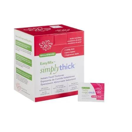 Simply Thick - STIND200L2 - SimplyThick EasyMix Gel Thickener, Nectar Consistency, 6 Gram Packet