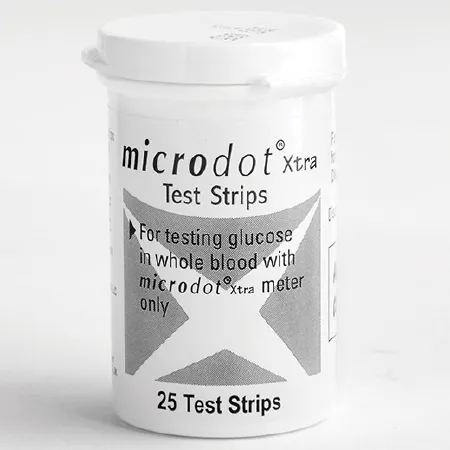 Cambridge Sensors USA - Microdot - 200-25 - Blood Glucose Test Strips Microdot 25 Strips Per Pack