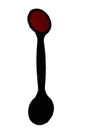 Lombart Instruments - OC0ZZMRD - Eye Occluder Double Ended Paddle Style Maddox Rod Black / Red Vinyl