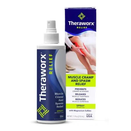 Avadim - Theraworx Relief - TWR-08Z - Topical Pain Relief Theraworx Relief 0.5% Strength Magnesium Sulfate 6X HPUS Foam 7.1 oz.