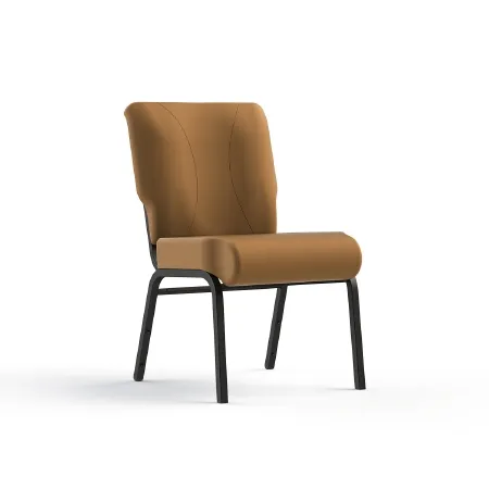 ComforTEK Seating - Titan - 801-20-5476HG-5476 - Side Chair Titan Luggage / Luggage Without Armrests Vinyl