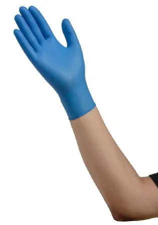 Cardinal - ESTEEM Tru-Blu Stretchy Nitrile - 8899NB - Exam Glove ESTEEM Tru-Blu Stretchy Nitrile X-Large NonSterile Nitrile Standard Cuff Length Micro-Textured Blue Chemo Tested