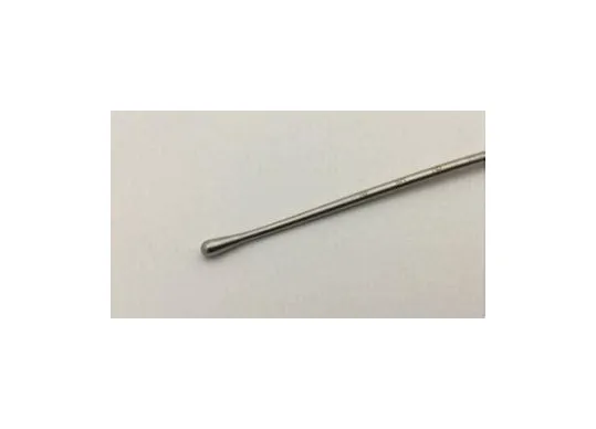 Aesculap - Eo012r - Uterine Probe Malleable Curved Tip 4 Mm Tip X 13 Inch Length