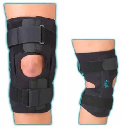 Medical Specialties - Gripper  - 117162 - Knee Brace Gripper Medium 14 To 16 Inch Knee Circumference 12 Inch Length Left Or Right Knee