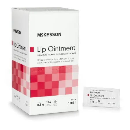 McKesson - 61024 - Lip Balm 0.5 gm Individual Packet