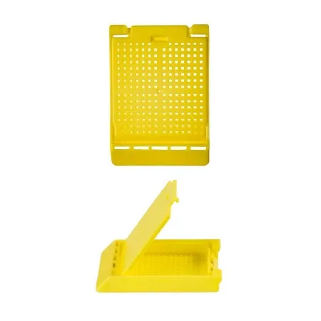 Simport Scientific - M510-5T - Slimsette Biopsy Cassette Quickload 45 Angle Stack -Taped- Acetal Yellow Bulk 2000-cs