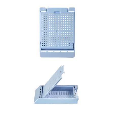 Simport Scientific - M510-6T - Slimsette Biopsy Cassette Quickload 45 Angle Stack -Taped- Acetal Blue Bulk 2000-cs