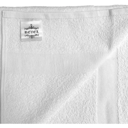 Royal Blue International - Revel Titan - 107406 - Bath Towel Revel Titan 24 X 48 Inch RS Cotton 86% / Polyester 14% White Reusable