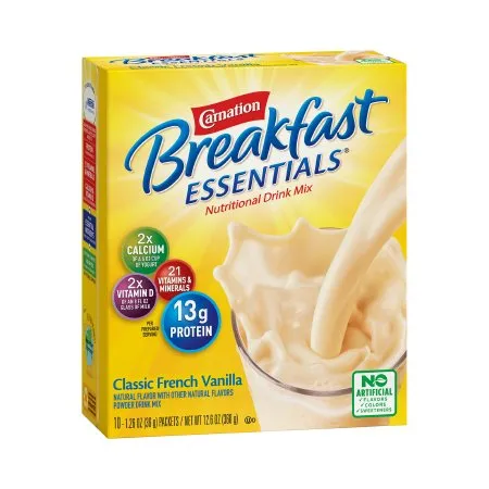 Nestle Healthcare Nutrition Inc - 50000530622 - Carnation Breakfast Essentials, Pdr Fr Van