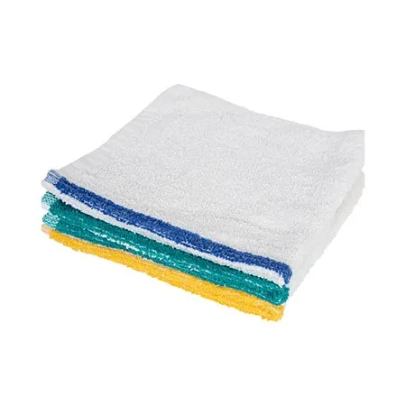 Royal Blue International - From: 100693 To: 106303 - Royal Blue Intl Olympic Elegance Hand Towel Olympic Elegance 16 X 27 Inch OE Cotton 86% / Polyester 14% White Reusable