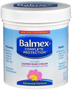 Emerson Healthcare - Balmex - 03010304200 - Diaper Rash Treatment Balmex 16 oz. Jar Balsam Scent Ointment