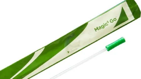 Bard - Magic3 - 50812g - Urethral Catheter Magic3 Coude Tip Hydrophilic Coated Silicone 12 Fr. 16 Inch