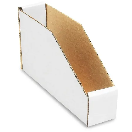 Uline - S-2330 - Storage Bin Uline White Corrugated Cardboard 2 X 4-1/2 X 9 Inch