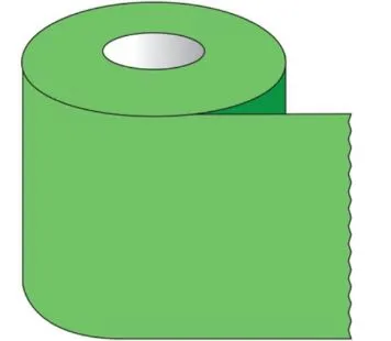 Fisher Scientific - 50998720 - Blank Label Tape Multipurpose Label Green 1 X 500 Inch