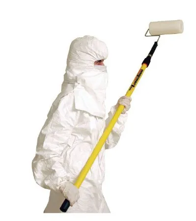 Connecticut Clean Room - PolyTack - PR18F - Cleanroom Tacky Roller PolyTack White Foam Disposable