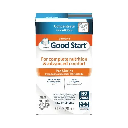 Nestle - 5000039161 - Gerber Good Start GentlePro Concentrated Liquid Infant Formula, 8.1 fl oz