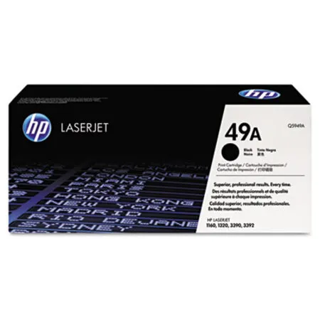HP - HEW-Q5949A - Hp 49a, (q5949a) Black Original Laserjet Toner Cartridge