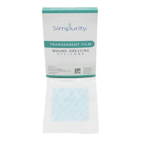Safe N Simple - Simpurity - SNS57245 - Safe n Simple  Transparent Film Dressing  4 X 5 Inch Without Delivery Method Rectangle Sterile