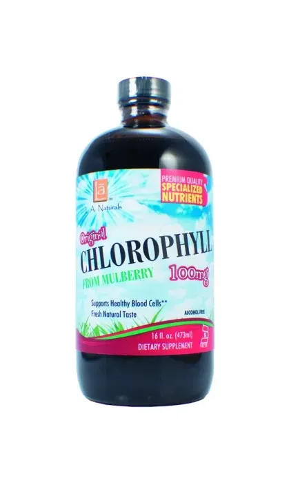 L A Naturals - 1136246 - Chlorophyll 100mg from Mulberry Leaf