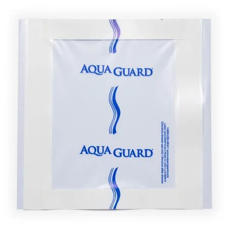 TIDI Products - AquaGuard Shower Sheet Cover - 50010-CSE - IV Site Barrier Protector AquaGuard Shower Sheet Cover 7 X 7 Inch