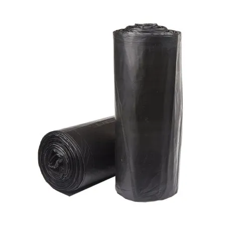 McKesson - SL4347150K - Trash Bag McKesson 56 gal. Black LLDPE 1.5 mil 43 X 47 Inch Star Seal Bottom Coreless Roll