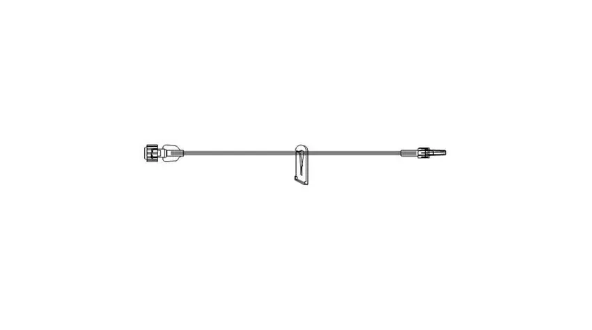 McKesson - MS406 - IV Extension Set McKesson Ultra Micro Bore 36 Inch Tubing Without Filter Sterile